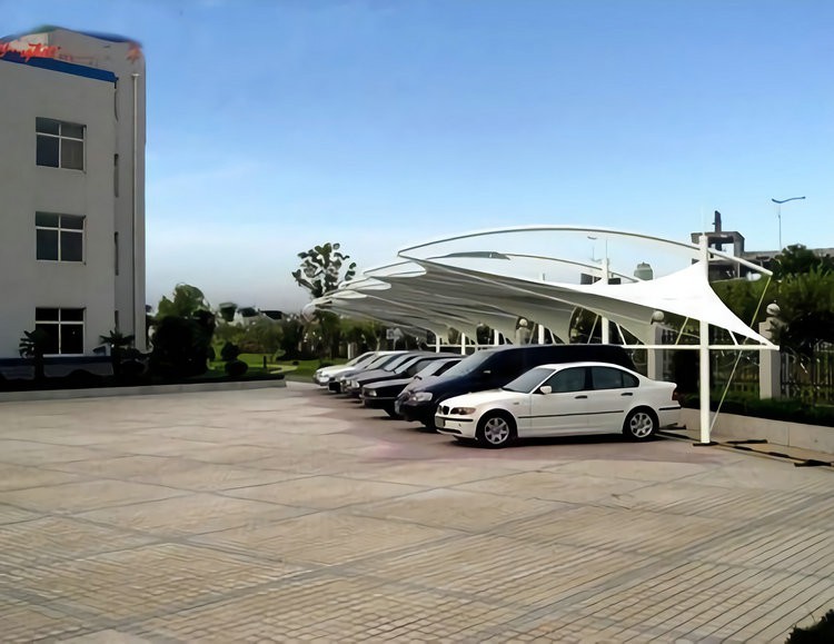 濟南高新開發區膜結構車棚